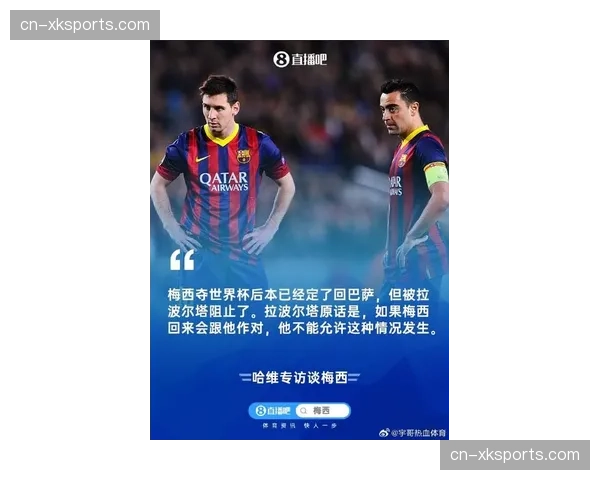 欧冠出局后，哈维在赛前发布会重申对巴萨年轻化项目的信心